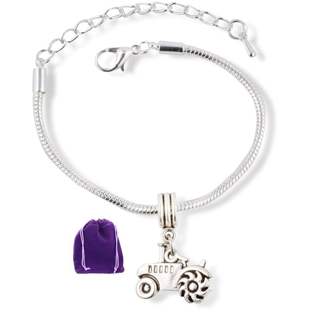 Tractor Jewelry - Farm Or Farmer Bracelet